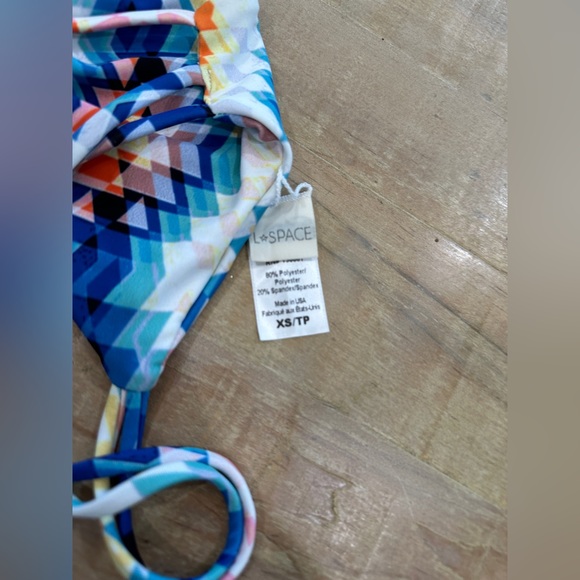 L Space diamond daze bikini NWT size XS SWIMWEAR reversible - Picture 14 of 15